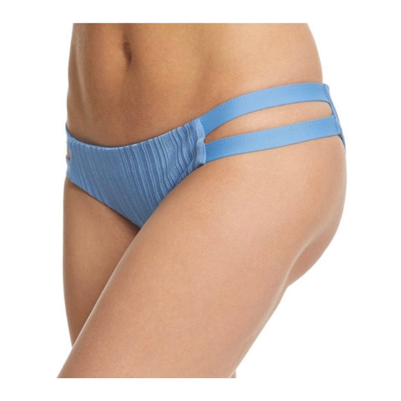 Tavik Chloe Mini Swim Bottom Slinky Rib Sea Blue Size Large NEW - Picture 5 of 8